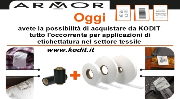 NOVITA !!! Materiali di consumo in ambito Tessile